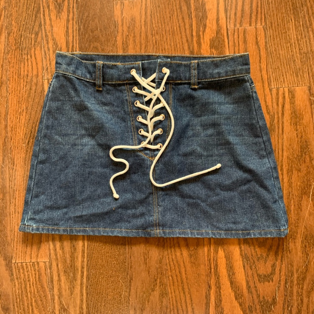 Denim skirt